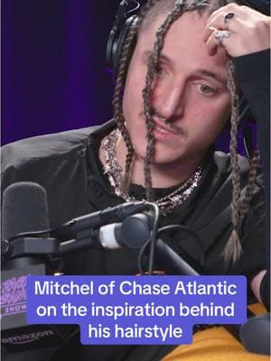 Mitchel Cave of @CHASE ATLANTIC on what inspired his hairstyle that he’s had for years #mitchelcave #chaseatlantic #hair #hairstyle #hairinspo #zachsangshow #zachsang #fyp #foryou @Amazon Music 