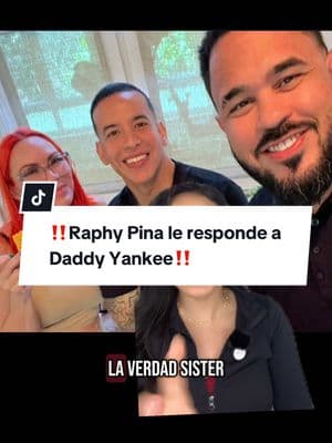 Replying to @EVER ‼️Raphy Pina le responde a Daddy Yankee‼️ #daddyyankee #raphypina #pina 