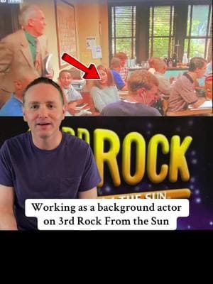 Working as a background actor on 3rd Rock from the Sun #3rdrockfromthesun #thirdrockfromthesun #backgroundactor #johnlithgow #setstories 