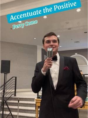 Accentuate the Positive- maybe you know Bing Crosby’s version, or perhaps Johnny Mercer’s… here’s Perry Como’s cover of that 1944 song I love to sing! (Any Fallout fans?) #perrycomo #johnnymercer #bingcrosby #andrewssisters #singer #oldsong #wwii #1944 #1958 #1950s #crooner #bigband 