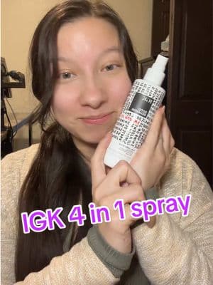 Ok dont walk run, im in looove with this product😍 like there is no going back I’ve never seen my hair this amazing before. No friz smooth feels healthy  😮 jaw drop #hairproducts #haircare #igkhair #igkhair #longhair #longhairstyles #TikTokShop #fypシ゚viraltiktok @IGK Hair #goodbehavior #detanglehair #highshine #heatprotectant 