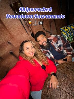 Shipwrecked Tiki Bar , Downtown Sacramento 🏴‍☠️🦜🍹 . #datenight #downtownsacramento #downtownsac #MomsofTikTok #momlife #couplegoals #dateideas #sacramento #sacramentotiktok #sacramentocalifornia 