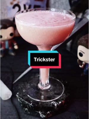 Trickster from Supernatural  - - - - #nerdytavern #cocktail #mixology #cocktails #bartender #supernatural #thewinchesters #savingpeoplehuntingthingsthefamilybusiness #winchesterbrothers #carryon #carryonmywaywardson #trickster #justdesserts #gabriel #archangel #richardspeightjr @The CW @Finest Call 