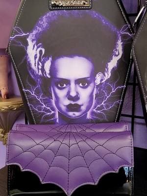 Newbies just in time for Valloween! Visit us Thursday & Friday 12-8pm, Saturday & Sunday 12-7pm. Www.coolsvilleusashop.com  👉 HANDBAGS  #FYP #foryoupage #brideoffrankenstein #Montebello #universalmonsters #universalmonsters #elvira #lilymunster #horrortiktok #goth #gothtok #alttiktok #altshop #sangabrielvalley #Valloween 