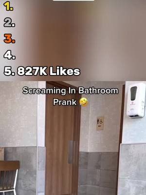 Most Liked Restroom Pranks #creatorsearchinsights #prank #funny #mostliked #restroom #trolling #bathroomprank #trynottolaugh 