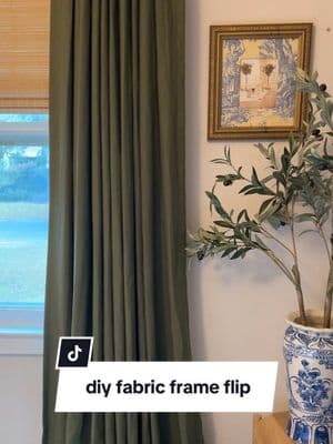 Replying to @Cathy Myers do you like to see step by step thrift flips like this? 👍🏽👎🏽✨  #thrift #thriftedhome #thriftflip #diydecor #craftideas #upcycling #toile 