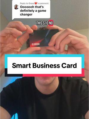 Replying to @Grace❤️ #entrepreneur #smartbusinesscard 