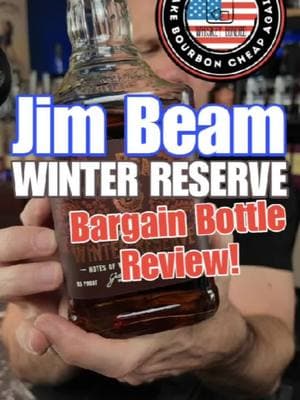 Aged for 6 years and finished in two toasted barrels, this elevated bourbon offers a smooth flavor profile with notes of sweet vanilla, cinnamon spice, and a hint of clove for a warm finish that captures the essence of winter.  Do you like behind the scenes content, swag deals, and perks??? Check out the WB Patreon! *link in bio*  Like the T-shirts in my videos? Check out the Swag Shop! *link in bio*  Https://www.Whiskeybonded.Com  #whiskey #whisky #bourbon #humor #funny #review #recommendation #jokes #corkpop #dadjokes #jimbeam #winterreserve #limitedrelease