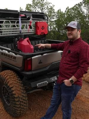 Fuel up and hit the trail with confidence! 🔥 The Thumper Fab Fuel Jug Holder keeps your 5-gallon utility jugs safe through every twist and turn. 🚜💨 Where will your next adventure take you? 🌄 #OffroadAdventure #UTVLife #GearUp #OutdoorGear