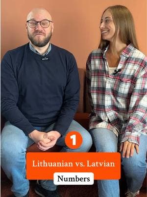 Do Lithuanian 🇱🇹 and Latvian 🇱🇻 have similar vocabulary for numbers? #balticlanguages #lithuanian #latvian #lithuanianvslatvian #numbers 