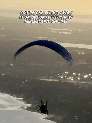 One flight is all it takes to get hooked. Trust us, you’ll never look at the sky the same way again. 🌎☁️ #AviatorPPG #HookedOnFlying #SignUp #LearnToFly #Purpose #Freedom #AviationLovers #Pilots #FlyingContent #Paramotoring #Paramotors #Students #NewExperience #Fyp #Nature