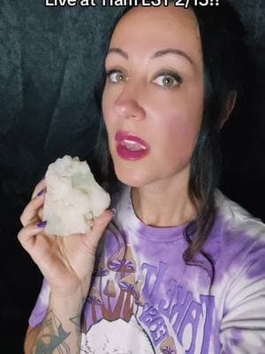 Doing Daena deals today and other fun materials! Stop by and say hi!!  😜 #crystaltok #crystalsfyp #crystallivesales #crystalsale #crystalsmetaphysical #metaphysicalproperties #crystalhumor #crystalliveemorium #thecrystalpsychic 