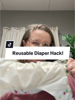 Replying to @Katie Herring Snaps are optional! But here’s a quick tip for quickly releasing the snap in a dirty cloth diaper.  #clothdiapers #reusables #sustainableswaps #clothdiaperhack #hack #momtip 