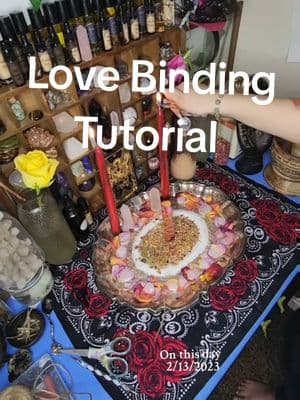 #onthisday Valentines day is tomorrow on Venus day so here's my love binding tutorial with instructions 💕  #lovespells #lovespell #lovebinding #lovemagic #lovespellsthatwork #loveritual #lovemagick #witchtok #fyp #candlemagic 