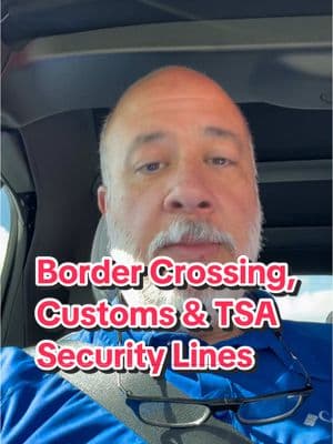 Border Crossing, Customs and TSA Security Lines made easier! #border #customs #traveltips #internationaltravel #traveltips #traveltip #globalentry #airportsecurity 