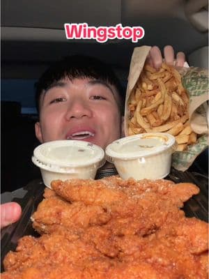 Cant ever stop loving @Wingstop  #fypシ゚viral #mukbang #eating #Foodie #foodtiktok #asmreating #losangeles #unitedstates #america #wingstop #chickentenders #hothoney #lemonpepper #wingstopranch 