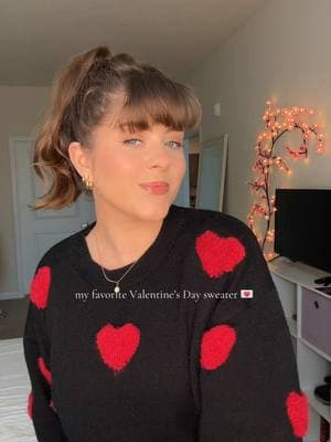 the cutest sweater for Valentine’s Day ♥️💌😘 #creatorsearchinsights #ValentinesDay #OOTD #ootdinspo #ootdtrend #fashion 