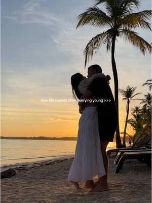 like I get to spend the rest of my life with my bestfriend 🥹 #marriedlife #youngcouple #Love #married #honeymoon #vacation #husbandwife #ValentinesDay #marriage #fyp #foryoupage #fypage #trending #viralvideo #sound #aesthetic #bride #groom #beautiful #marriageisbeautiful #dominicanrepublic 