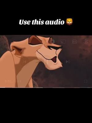 Use this audio #lionking2 #kovu #ziara #disney #usethisaudio #makethisviral #fyp #foryoupage #foryourpage #thelastking93 