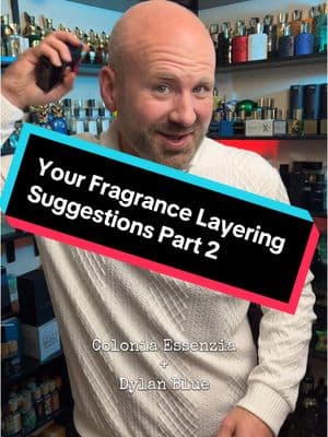 Trying Your Fragrance Layering Suggestions Part 2 - Acqua di Parma Colonia Essenzia & Versace Dylan Blue @Akash #fragrancetiktok #mensfragrance #designerfragrance #nichefragrance #fragrancelayering 