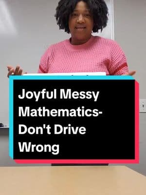 Driving doesn't have to be complicated! you just need to make sure you're driving in the right late because I don't like it when A slow driver is in the wrong lane #joyfulmessymathematics #joymathematics #messymathematics #drive #slowdrivers #driving 