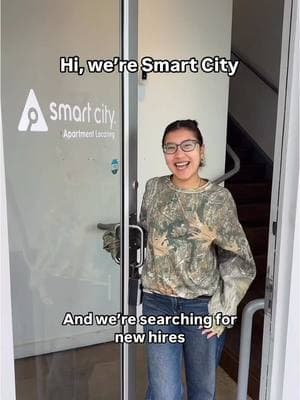 Hey there! We’re Smart City, and we’re on the lookout for our perfect match.❤️ Think it might be you? Click the link in our bio or hit 'Learn More' to set up a date—aka an interview. Let’s make this official! — #hiring #apartmentlocators #apartmenttours #event #marketing #apartmentsinfortworth #ftw #dfw #smartcityapartmentlocators 