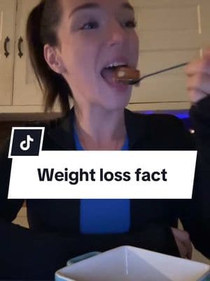 A weight loss fact you need to hear #weightloss #weightlossmotivation #fatloss #fatlosstips #weightlosstips #howtoloseweight #caloriedeficit #hottake #controversialopinion 