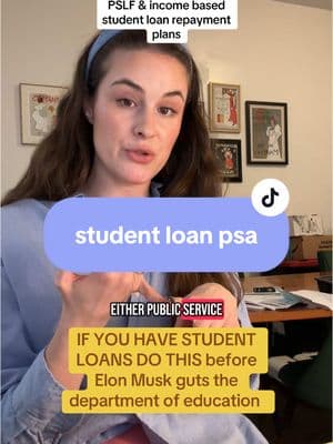 save your proof of progress towards loan forgiveness TODAY #pslf #studentdebt #studentloans #deptofeducation #elonmusk 