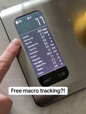 Everyone says “eat more protein”! Well here’s how to track that! I absolutely love this scale and use it often! #macrotracking #macros #eatmoreprotein #proteingoal #foodscale #smartscale #goalcrusherprizes #goalcrusher #seasonalgems #lovelanguage #ttsdelightnow #giftguide #tiktokshopcreatorpicks #tiktokshoploveatfirstfind #tiktokshoprestock 