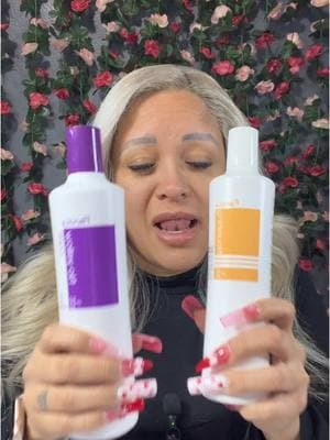 My hair products! Part 2 💜Fanola Purple shampoo and conditioner #fanola #fanolanoyellow #joice ##shampooandconditioner #hairstyle #hairtheory #hairtreatment 