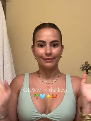 Wait for it …. Paradise 😍🌴☀️ #grwmroutine #grwm #grwmbeach #vacation #vacationmode #floridakeys #keywest #islamorada #marathon #grwmmakeup #amazon #saltair #kosas #rhode #beauty #lifestyleblogger #vlogs 