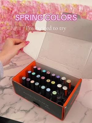 love these spring colors 🌸🌼🪻🌹🌷 #nailpolish #gelnailpolish #nailkit #diynails #diygpolish #springnails #spring2025nails #nailinspo 