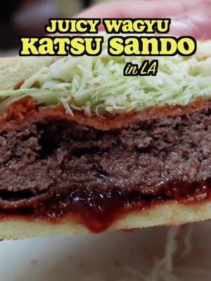 Wagyu Katsu Sandos crusted with panko bread crumbs from Japan, at the one and only📍@katsu.sando in San Gabriel Valley. 🔗 Full Episode on YouTube - link in bio!  🎥: @saucytelevision  #japanesefood #japanesecuisine #wagyu #lafood #losangeles #sangabrielvalley #saucytv #chinatown #losangelesfoodie #larestaurants #eaterla #discoverla #infatuationla #yelpla #timeoutla #wagyu #sgv #japanfood #katsusando