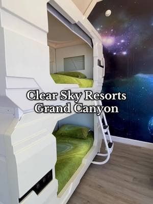 Space Galaxy Sky Dome 🚀 Feel like you’ve visited another planet at Clear Sky Resorts Grand Canyon, a stargazing dream.  #clearskyresorts #clearskyresortsgrandcanyon #grandcanyon #stargazing #spacehotel #uniquehotel #arizonatravel #arizona #traveltiktok 