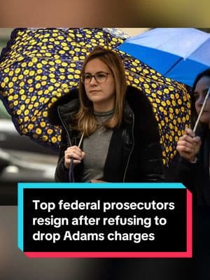 The top federal prosecutor in New York and two senior federal prosecutors in Washington have resigned after refusing to follow a Justice Department order to drop the corruption charges against New York City mayor Eric Adams, according to multiple officials. Nicolle Wallace explains. #sdny #ericadams #doj #nyc #donaldtrump #politics #news 