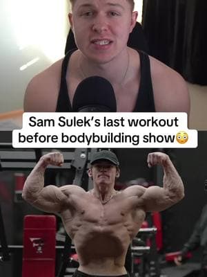 Sam Sulek’s looks even more lean #workout #samsulek #bodybuilder #lifting #fyp 