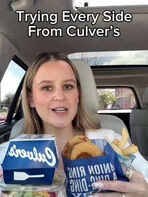 On a mission to find the best onion rings🫡🧅😋 #culvers #Foodie #foodtiktok #foodreview #tastetest #eatwithme #mukbang #fastfoodlife #fastfood #frenchfries #onionrings 