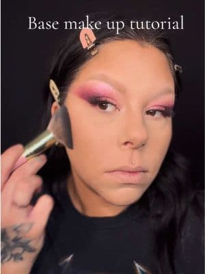 Base make up tutorial #fyp #bleachbrowslook #eyeshadiwtutorial #mac ##hourglass##madebymitchell##pinkhoney##hudabeauty@@maccosmetics@@Huda Beauty@@madebymitchell@@Hourglass Cosmetics