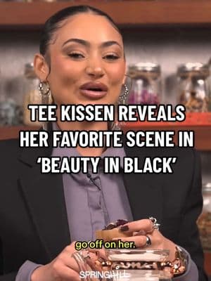 Trailer just dropped for #BeautyInBlack and It’s getting heated! 🔥 Ahead of its return on March 6, Tee shares her favorite scene to film as BODY. #himynamestee #beautyinblack #tylerperry 