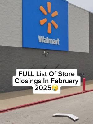 FULL list of store closings in february 2025 😭 #nostalgia #nostalgic #business #bankruptcy #bankrupt #sad #mall #childhood #retail #closing #closings #stores #shutdown #fyp 