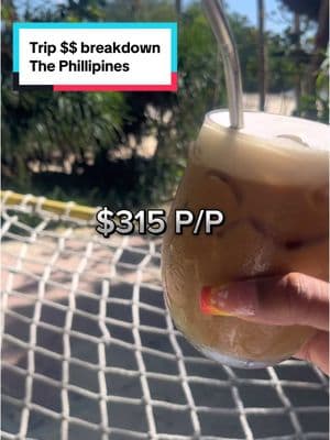 The Phillipines is such a great destination ✈️. Here’s a price breakdown to give you a hint of what it’s like for a 1 week in the country  #thephilippines #jamaicanflightattendant #flightattendant #2025travel #boracayisland #howtogettoboracay 