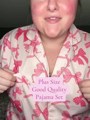 TikTok shop has made the best pajamas I have found vs the stores I’ve been to. I’m wearing the 3xl!  #plussizepajamas #pajamas #pajamaset #plussizepajamasets #bestpajamas #bestpajamaset 