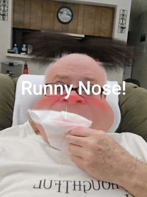 Getting a REAL runny nose, oh shit! #runnynose #haveacold #fever #sneeze #sneezing #fy #fyp #foryou #clovisnm 