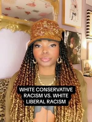 WHITE CONSERVATIVE RACISM VS. WHITE LIBERAL RACISM Who’s worse? Who do you think holds more racist belief and ideologies? No matter which group you think is more racist, this is not the question you should be asking. There’s really only one question you need to ask yourself, and I’m sharing it in the video. Watch all the way to the end to find out what the question is, and some of the criteria you need to meet in order to answer it affirmatively. If you are committed to being an active part of the solution, instead of being a passive part of the problem, invest in your anti-racism education today! You can get started by joining my “7 Habits of Culturally Competent Leaders” 7-Day Challenge, or by joining my Patreon community today, at the link on my profile. Do something!  Don’t talk about it, BE about it! Anti-racism is not a diet, it’s a lifestyle.™️ This video was originally posted during Black History Month 2024, and ended up becoming a very impactful first video, in a series of videos on this topic! #antiracismschoolisinsession #blackhistorymonth #parenting #entrepreneurlife #momcommunity #homeschoolcollective #ShopBlack #influencerlifestyle #leadershipdevelopment #educationquotes #mindsetmastery #mindsetmentor #communicationtips #mindfulnesspractice #mindfulnessmatters 