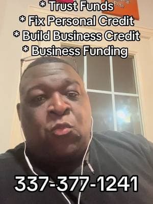 * Trust Funds * Fix Personal Credit  * Build Business Credit  * Business Funding - 337-377-1241 #alterrihenriinvestments #henrifamily #Godisthegreatest #richlife #motivation #investinyourselves #hurtyoutohelpyou #richforlife 