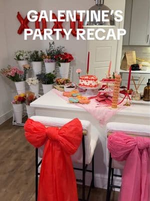 all the deets of my galentine’s party 💘🍣✨💌  #galentinesday #galentinesparty #valentinesparty #pinkparty #hostingaparty #partyinspiration #themedparties #galentines @Rings Donuts and Coffee @Michaels Stores @Amazon Home 