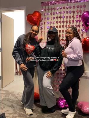 really enjoyed myself 🤭 || if you’re thinking about doing a Galentine’s Day event for yourself…. you definitely should 🙂‍↕️, I’m in a organization (Nourish black Women) as an event coordinator and it was so much fun || #ValentinesDay #galentinesday #collegelife #collegeorganization #college #gvsu #grandvalley #golakers #itsreeree #sophomore #universitylife #wintersemester #seasonaldecor #celebrating #holidaytiktok 