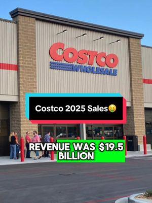 Costco is Printing Cash🤑 Do you shop at Costco or Sams Club?  From Market Watch, “Costco Wholesale Corp. started the year off with yet another sales gain, saying in a release that revenue last month rose 9.2% year over year to $19.51 billion. For the four weeks ending Feb. 2, same-store sales rose 7.5%, Costco  COST +1.10%  said on Wednesday. Sales in the smaller e-commerce segment rose 13.6%. Traffic was up during the month, and higher gas prices helped nudge sales higher, according to a recorded message discussing the results. A tougher foreign-exchange backdrop acted as a counterweight, however. Costco shares incher 0.1% higher after hours on Wednesday. As of the close of trading Wednesday, the stock was up 44.9% over the past 12 months. The sales increase for January follows a slightly higher gain in December, when holiday-season demand and a jump in online sales helped results. More shoppers, stretched by higher costs of living, have turned to the biggest retailers — like Costco, Walmart Inc.” #fyp #fypシ #costco #costcofinds #costcohotdog #samsclub #samsclubfinds #walmart #amazon 