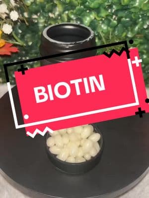 Biotin #biotin #biotinaparaelcabello #biotinandvitamins #biotinaparauñas #biotinacapilar #holydayhaul #newyear #TikTokShop #creatorsearchinsights #newyearshopping #SuperBrandDay @Sports Research 