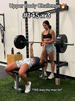 Next week I’m going for at least 1 rep at #150, but with the hopes of hitting #155 😅🙃 #womenwholift #hiitworkout #girlswholiftheavy #fitnesstips🔥 #womenwholiftheavy #hybridathlete #fitnessmotivation #sportsperformancecoach @1st Phorm #hyroxtraining 